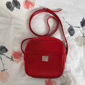 Lauren Ralph Lauren Red Crossbody Bag